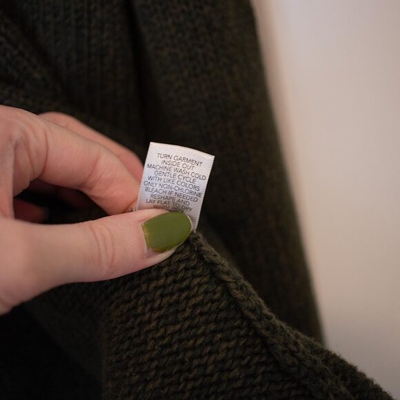 Lagenlook Knit Cardigan Grommet Detail Cottagecore Sweater | Soft Autumn - Picture 6 of 9